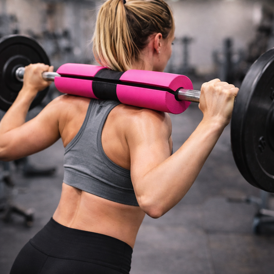NomadeSport™ : Coussin de protection pour barre de musculation (Squat)