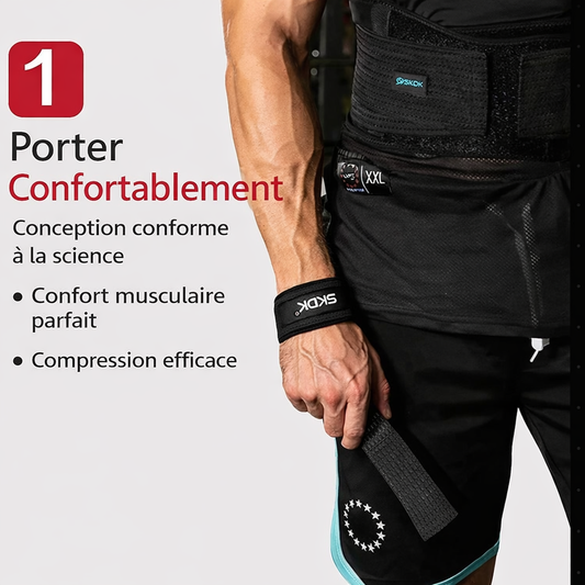 NomadeSport™ : Sangles, Maintien, grip de poignet musculation