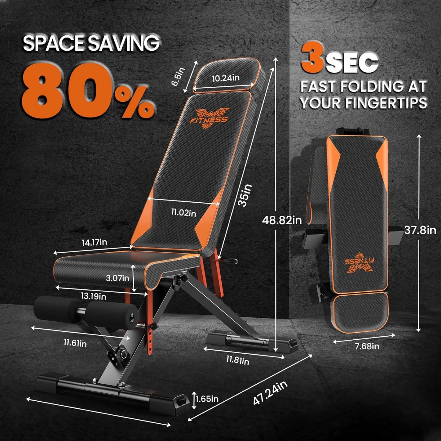 NomadeSport™ : Banc de musculation ajustable