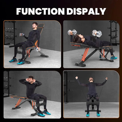 NomadeSport™ : Banc de musculation ajustable