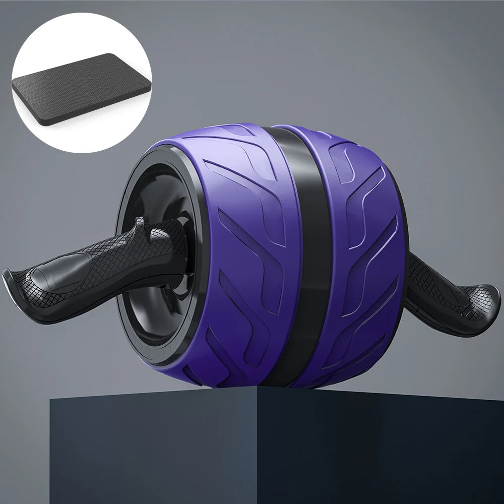 NomadeSport™ : Roue abdominale à rebond avec tapis