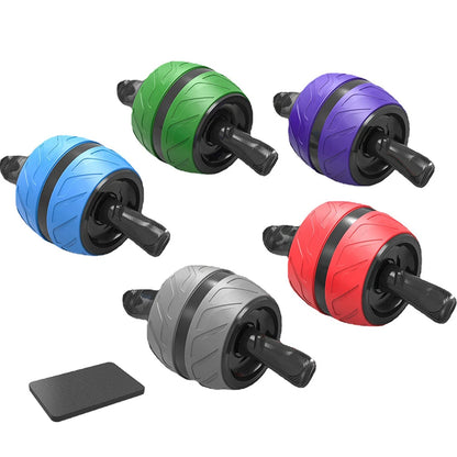 NomadeSport™ : Roue abdominale à rebond avec tapis