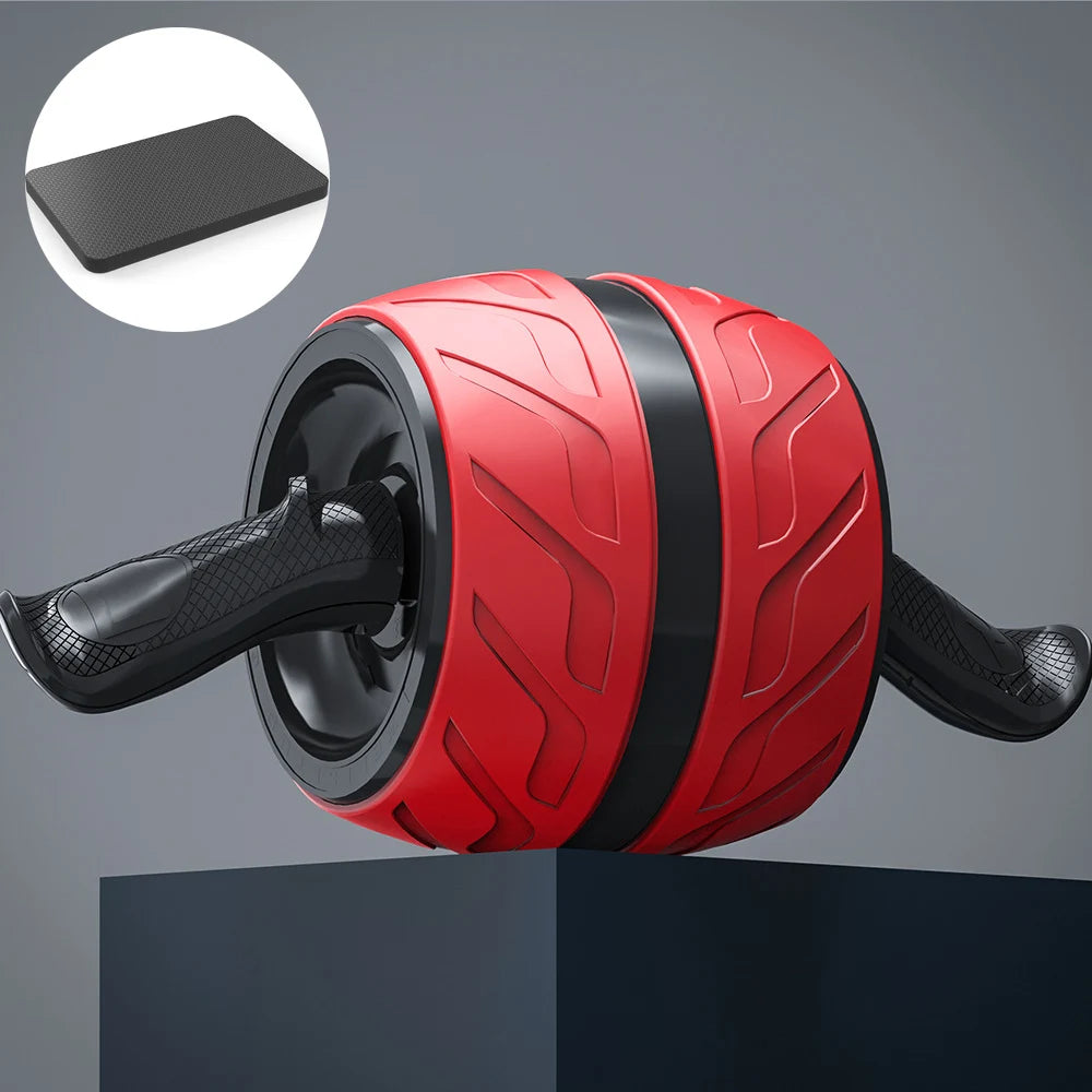 NomadeSport™ : Roue abdominale à rebond avec tapis